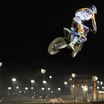 Husqvarna JM Racing Team op het podium in Qatar